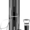 619sqg4lPtL._AC_SL1500_ Chefman Electric Wine Opener Review Sleek Battery-Operated Corkscrew Set with Accessories