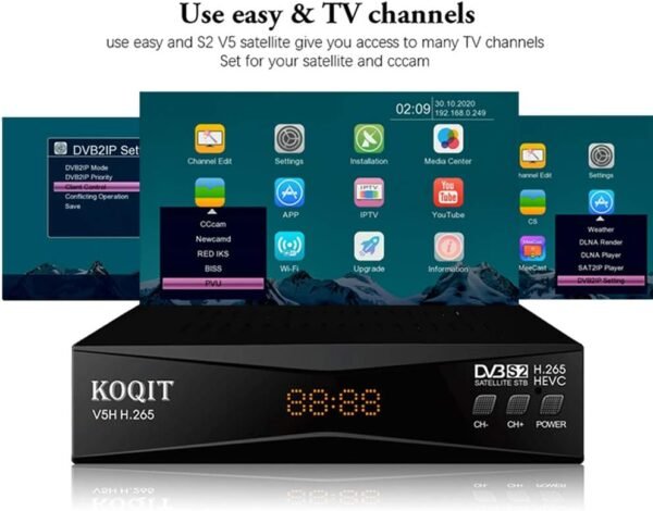 61B2kwJOEL._AC_SL1000_ KOQIT V5H Satellite Receiver Review A Deep Dive into Features and Performance