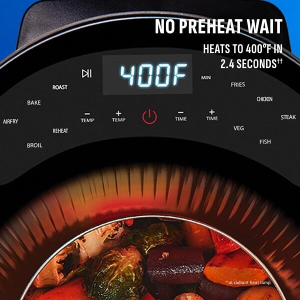 61XELW81qL._AC_SL1000_ PowerXL Luminex 5.3 QT Air Fryer Review Faster Cooking and Crispy Results