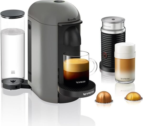 61yXC3DhpQL._AC_SL1500_ Detailed review of the best single-serve coffee maker Breville Nespresso VertuoPlus Titan