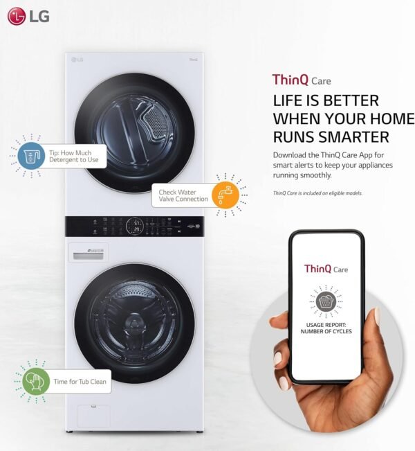 81BSdMC5u9L._AC_SL1500_-1 LG WKEX200HWA All-in-One Washer Dryer Combo Review TurboWash and Smart Features