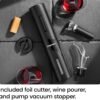 91LISX2ZdCL._AC_SL1500_ Chefman Electric Wine Opener Review Sleek Battery-Operated Corkscrew Set with Accessories